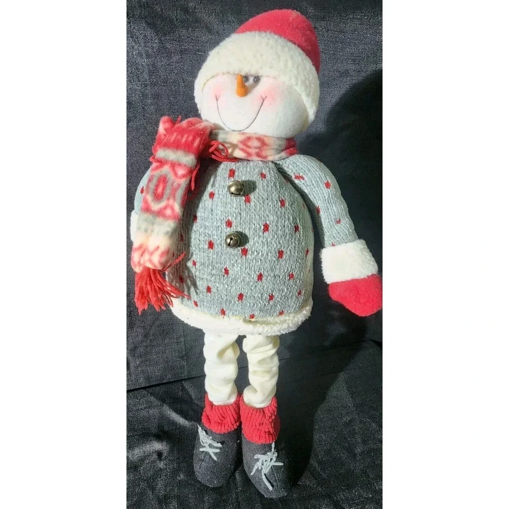 2ft Mr Frosty Stand Up Snowman Christmas Decoration Winter Holiday Free Standing